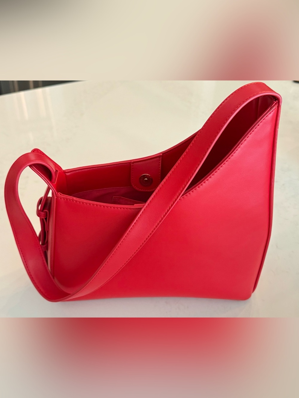 Anthropologie The Noemi Asymmetrical Buckle Shoulder Bag- Brand New!
